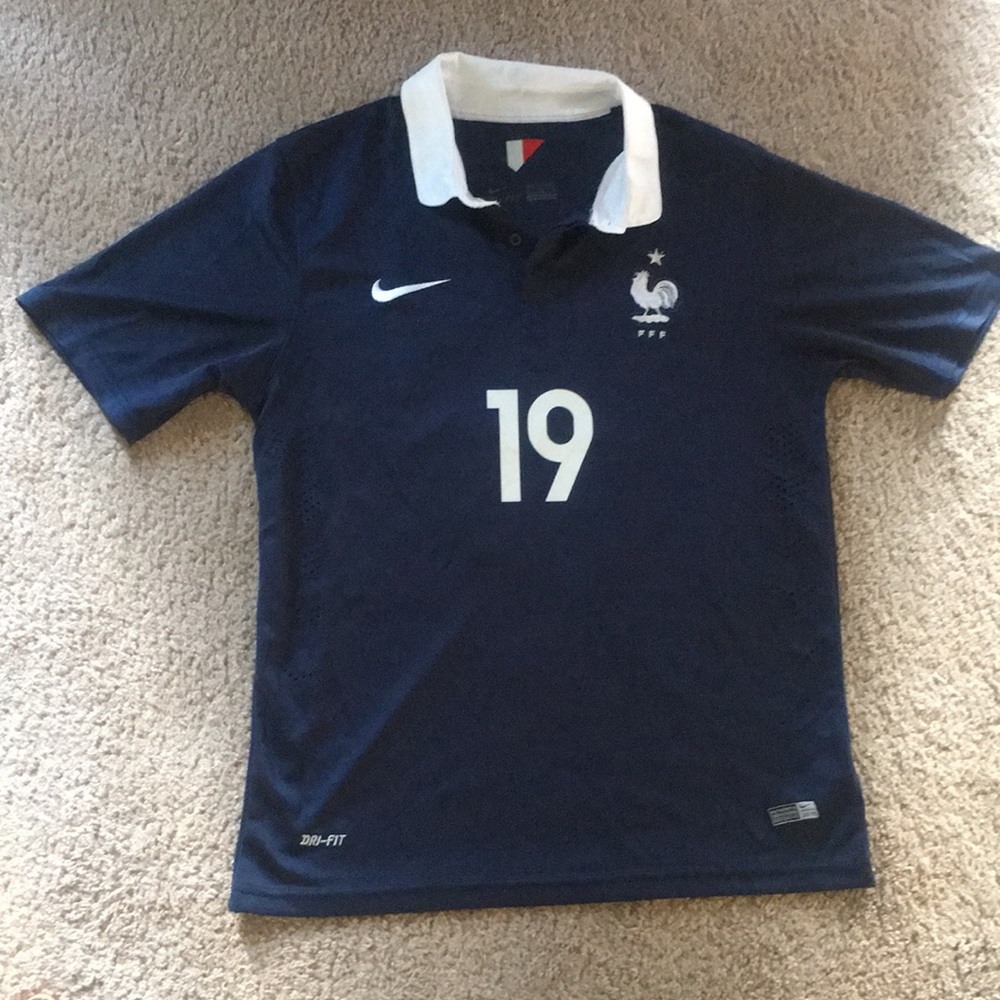 France Mens Soccer Jersey- Pogba